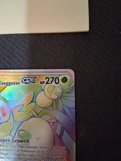 Pokemon TCG Rowlet Alolan Exeggutor Tag Team GX Unified Minds Holo Card 237/236 - Image 4