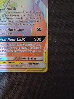 Pokemon TCG Rowlet Alolan Exeggutor Tag Team GX Unified Minds Holo Card 237/236 - Image 5