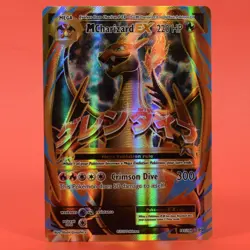 Pokemon TCG English Card Evolutions M Charizard EX 101/108 Full Art - Image 1