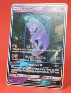Pokemon TCG English Card Shining Legends Test Tube Mewtwo GX 78/73 Full Art - Image 5
