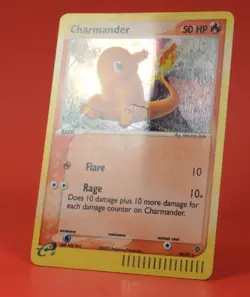 Pokemon TCG English Card ex Dragon Charmander 98/97 Secret Holo Rare - Image 4