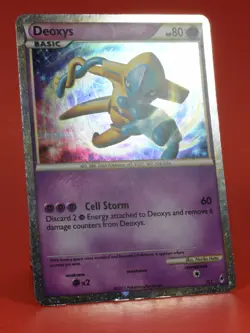 Pokemon TCG English Card Call of Legends Shining Deoxys SL1 Secret Holo Rare - Image 3