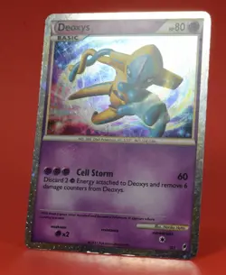 Pokemon TCG English Card Call of Legends Shining Deoxys SL1 Secret Holo Rare - Image 4