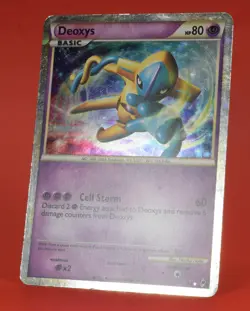 Pokemon TCG English Card Call of Legends Shining Deoxys SL1 Secret Holo Rare - Image 5
