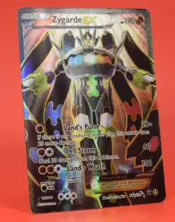 Pokemon TCG English Card XY Fates Collide Promo Zygarde EX 54a/124 Full Art - Image 3
