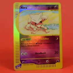 Pokemon TCG English Card eReader Skyridge Abra Reverse Holo 46/144 - Image 1