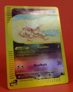Pokemon TCG English Card eReader Skyridge Abra Reverse Holo 46/144 - Image 3