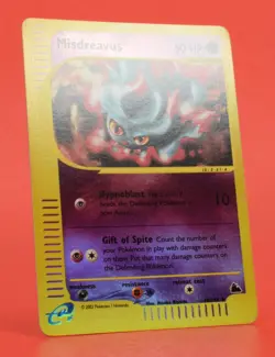 Pokemon TCG Card English e-Series Skyridge Misdreavus 39/144 Reverse Holo - Image 3