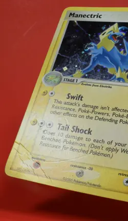 Pokemon TCG English Card ex Emerald Manectric 7/106 Holo Rare - Image 3