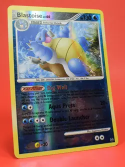 Pokemon TCG English Card Platinum Set Blastoise 2/127 Reverse Holo Rare - Image 3