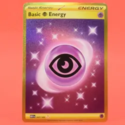 Pokemon English TCG Card MEW 151 Psychic Energy 207/165 Full Art - Image 1