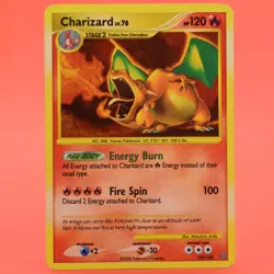 Pokemon TCG English Card Stormfront Charizard 103/100 Secret Holo Rare - Image 1