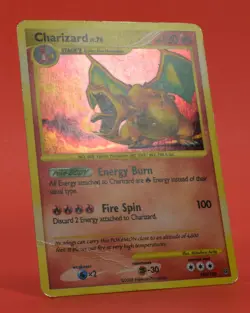 Pokemon TCG English Card Stormfront Charizard 103/100 Secret Holo Rare - Image 3