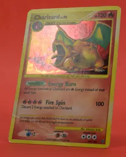 Pokemon TCG English Card Stormfront Charizard 103/100 Secret Holo Rare - Image 4