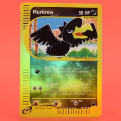Pokemon TCG Card English e-Series Skyridge Murkrow 79/144 Reverse Holo - Image 1