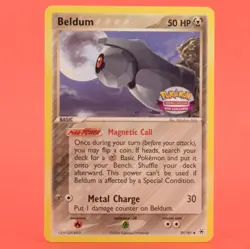 Pokemon TCG Card English ex Hidden Legends Gym Challenge Promo Beldum 29/101 - Image 1