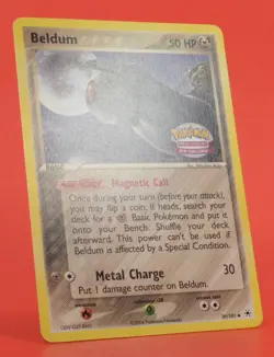 Pokemon TCG Card English ex Hidden Legends Gym Challenge Promo Beldum 29/101 - Image 3