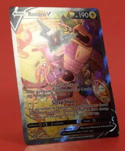 Pokemon English TCG Card Lost Origin Rotom V 177/196 Full Alternate Art - Image 3