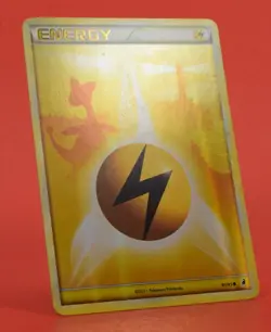 Pokemon TCG Card English Call of Legends Lightning Energy Reverse Holo 91/95 - Image 3