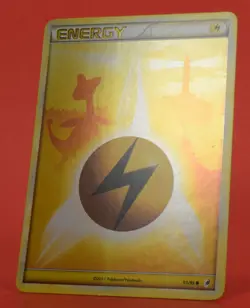 Pokemon TCG Card English Call of Legends Lightning Energy Reverse Holo 91/95 - Image 4