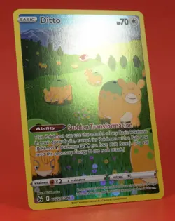 Pokemon English TCG Card Crown Zentih Galarian Gallery GG22/GG70 Ditto Full Art - Image 3