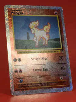 Pokemon TCG English Card Legendary Collection Ponya Reverse Holo 87/110 - Image 3