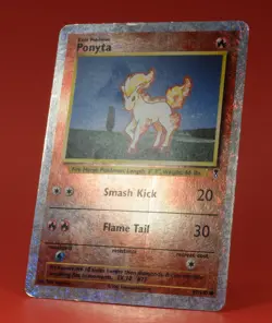 Pokemon TCG English Card Legendary Collection Ponya Reverse Holo 87/110 - Image 5