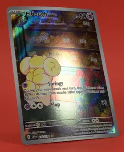 Pokemon TCG English Card Scarlet & Violet Base Fidough 213/198 Full Art - Image 3