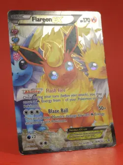 Pokemon TCG English Card Generations Radiant Collection Flareon EX RC28/RC32 - Image 3