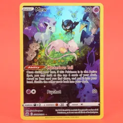 Pokemon English TCG Card Crown Zenith Galrian Gallery Mew GG10/GG70 Full Art - Image 1