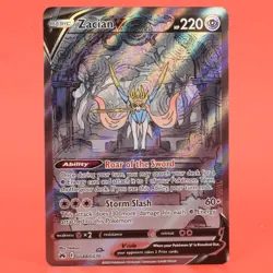 Pokemon English TCG Card Crown Zenith Galrian Gallery Zacian V GG48/GG70 - Image 1
