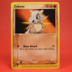 Pokemon TCG English Card Team Aqua vs. Team Magma Cubone 40/95 Common - Image 1