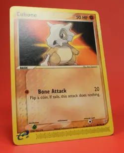 Pokemon TCG English Card Team Aqua vs. Team Magma Cubone 40/95 Common - Image 3