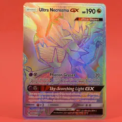 Pokemon TCG English Card Forbidden Light Ultra Necrozma GX 140/131 Full Art - Image 1