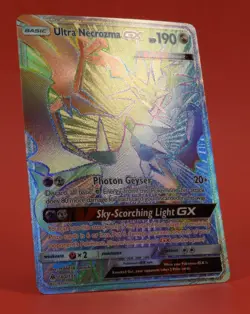 Pokemon TCG English Card Forbidden Light Ultra Necrozma GX 140/131 Full Art - Image 3