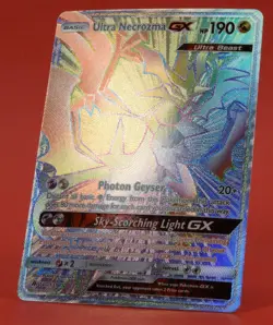 Pokemon TCG English Card Forbidden Light Ultra Necrozma GX 140/131 Full Art - Image 4