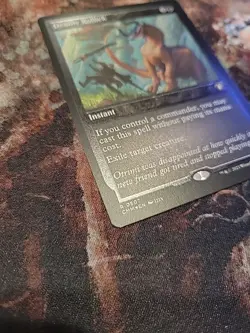 MTG FOIL Deadly Rollick Commander Masters Etched NM/Mint - Image 2