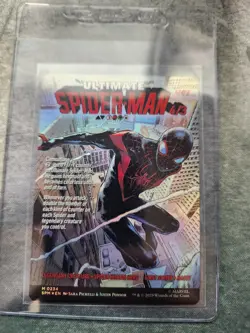 MTG - Miles Morales - Borderless - Foil - 0234 - Marvel's Ultimate Spider-Man - Image 2
