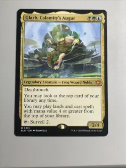 Glarb, Calamity’s Augur - Bloomburrow NM (Pack Fresh) MTG TCG - Image 1