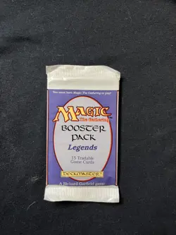 Magic the Gathering Legends Booster Factory Sealed - Image 1