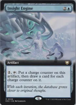 MTG (Regular) Insight Engine (Extended Art) R Commander: Edge of Eternities 26 N - Image 1