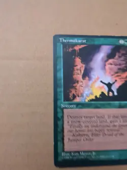 Thermokarst Ice Age Magic The Gathering MTG Card - Image 3