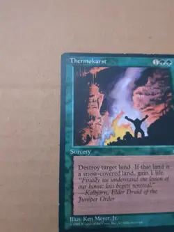 Thermokarst Ice Age Magic The Gathering MTG Card - Image 4
