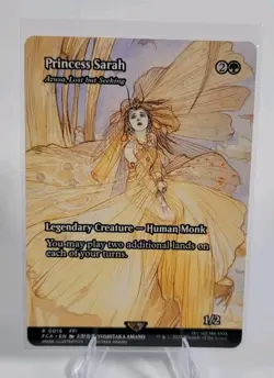 Princess Sarah MTG FCA Pack Fresh NM Showcase Regular Azusa, Lost but Seeking - Image 3