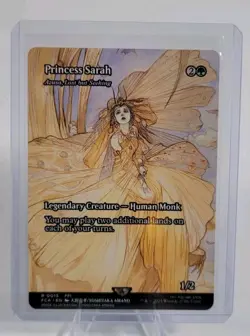 Princess Sarah MTG FCA Pack Fresh NM Showcase Regular Azusa, Lost but Seeking - Image 4