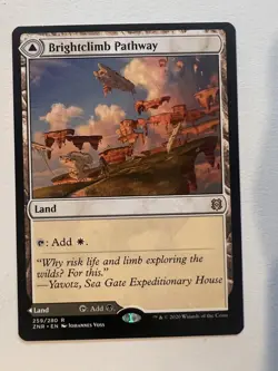 MTG Brightclimb Pathway Grimclimb Pathway Zendikar Rising 259/280 Non-foil NM - Image 2