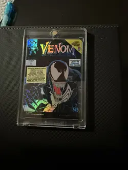 MTG Eddie Brock Venom Lethal Potector (0233) (Borderless) (MR) (Foil) NM - Image 1