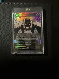 MTG Eddie Brock Venom Lethal Potector (0233) (Borderless) (MR) (Foil) NM - Image 2