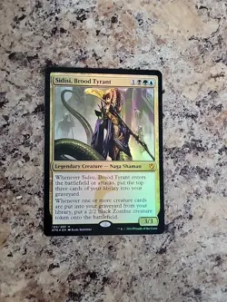 1x MTG Sidisi, Brood Tyrant Khans of Tarkir 199/269 Foil Mythic X1 NM Commander - Image 1