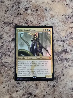 1x MTG Sidisi, Brood Tyrant Khans of Tarkir 199/269 Foil Mythic X1 NM Commander - Image 3